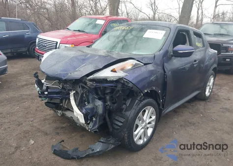 2016 Nissan Juke S из США, поврежденный, VIN JN8AF5MV6GT652981